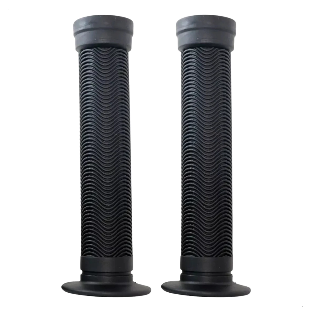 Manopla Gios c/ Flange Bmx Wheeling Gi-075a Preto Original