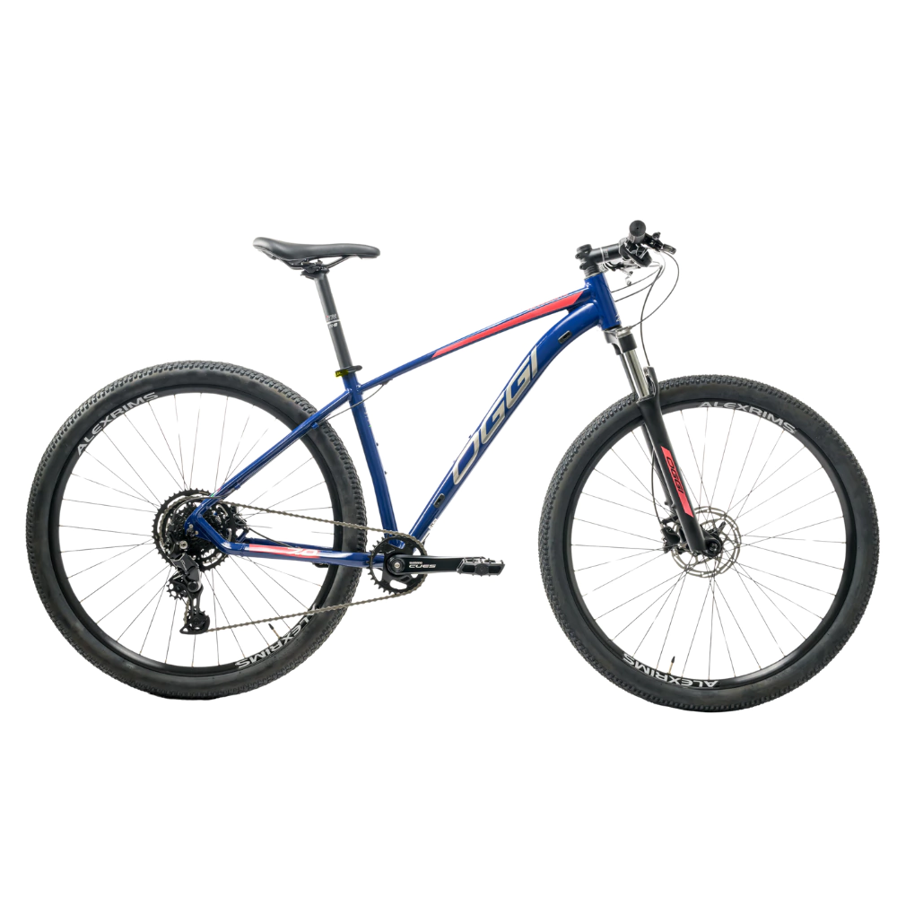Bicicleta Oggi 29 Bw 7.0 Cues 9v Azul/Vermelha Tam 19 2026