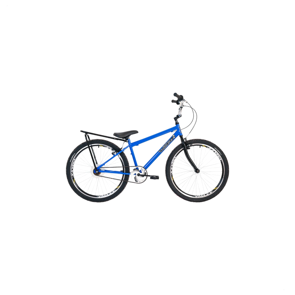 Bicicleta Athor Aro 26 Montadinha Sem Marcha Azul Escuro