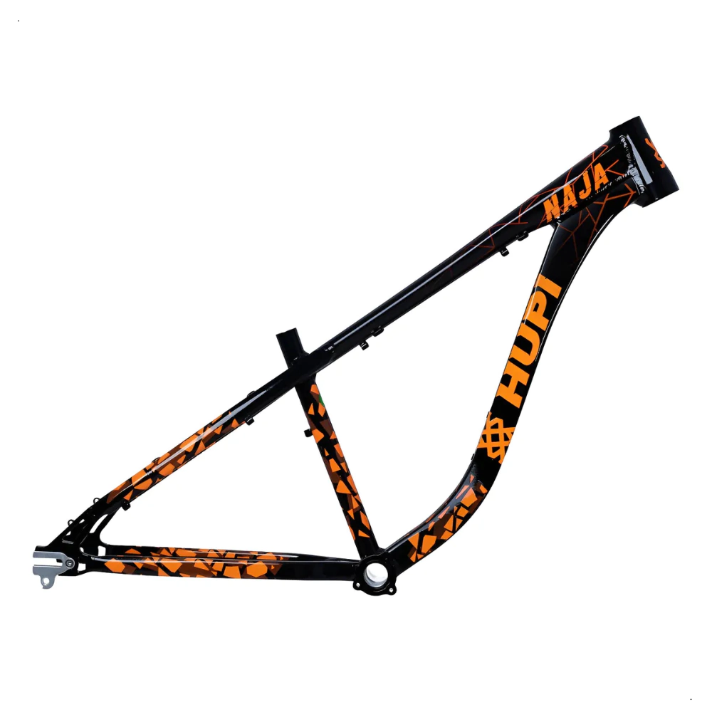 Quadro Hupi Naja v9 Preto/Laranja Gancheira Horizontal 2026