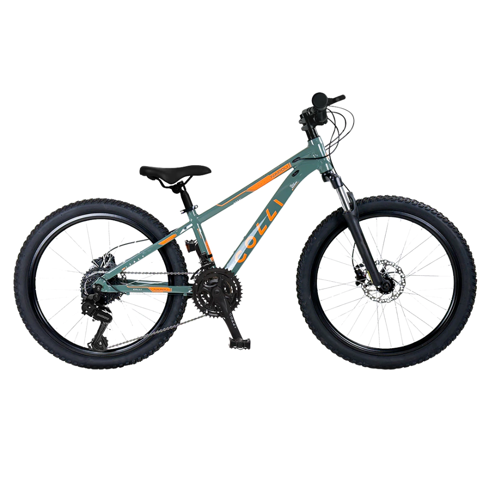 Bicicleta Colli Napoli Sport Aro 24 Aluminio 7v Verde Militar