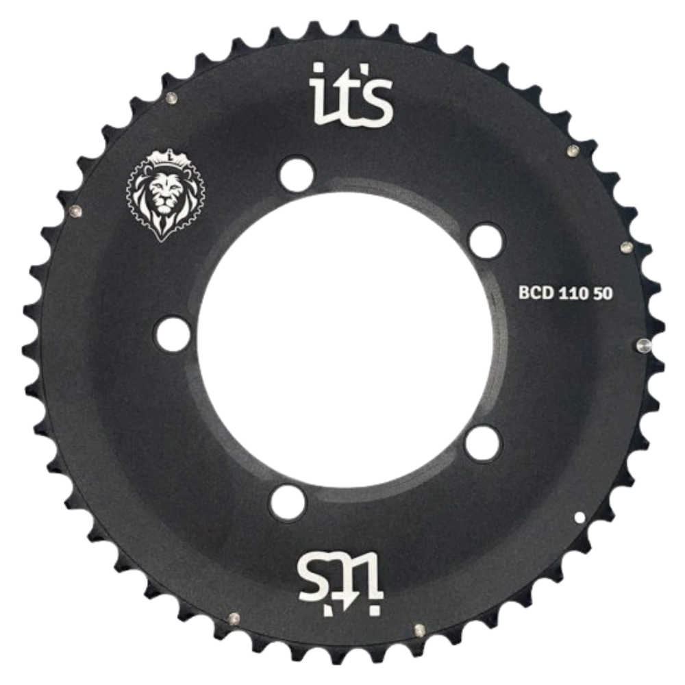Coroa Ictus Speed Indexada Aero Bcd 110 50 Preta