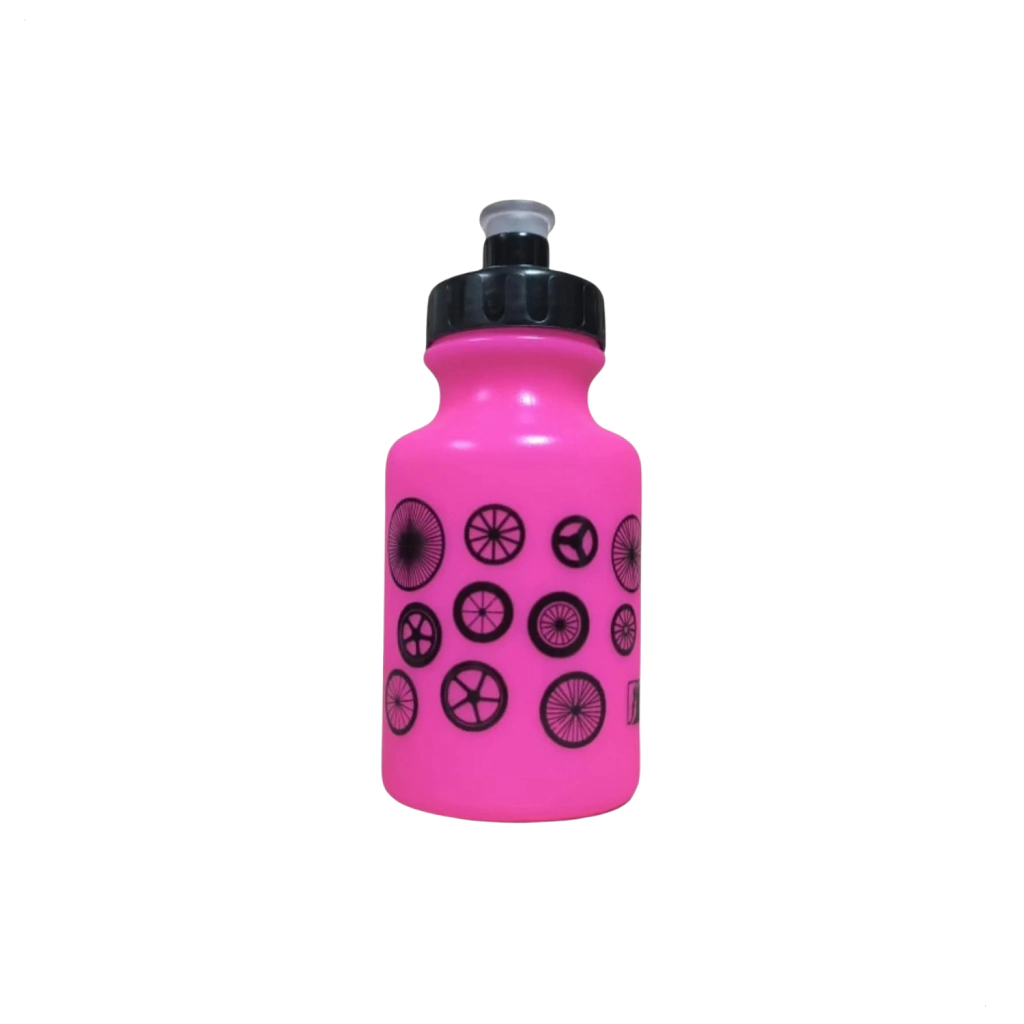 Garrafa Garrafinha Caramanhola Bike 300ml Infantil + Suporte