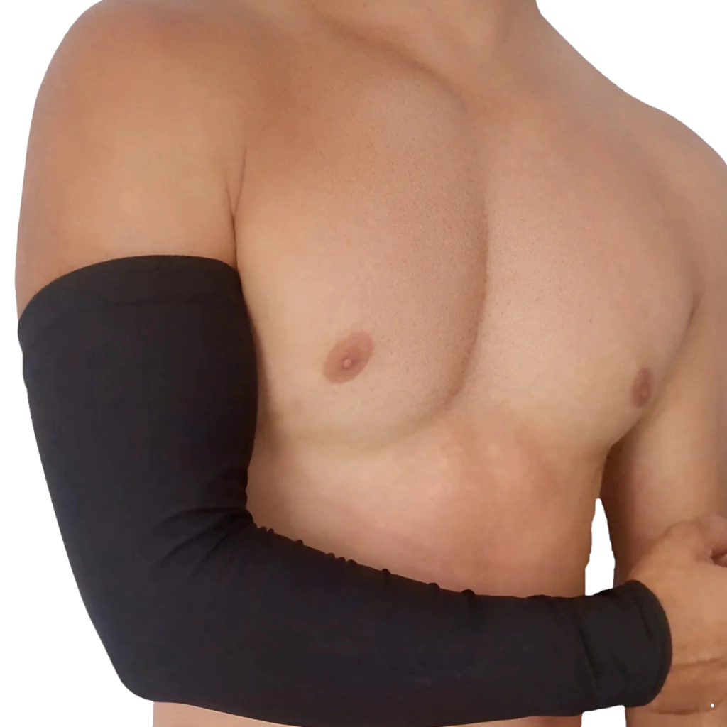 Manguito Prohand Fpu 50 + UV 100% Poliamida Preto Tam M
