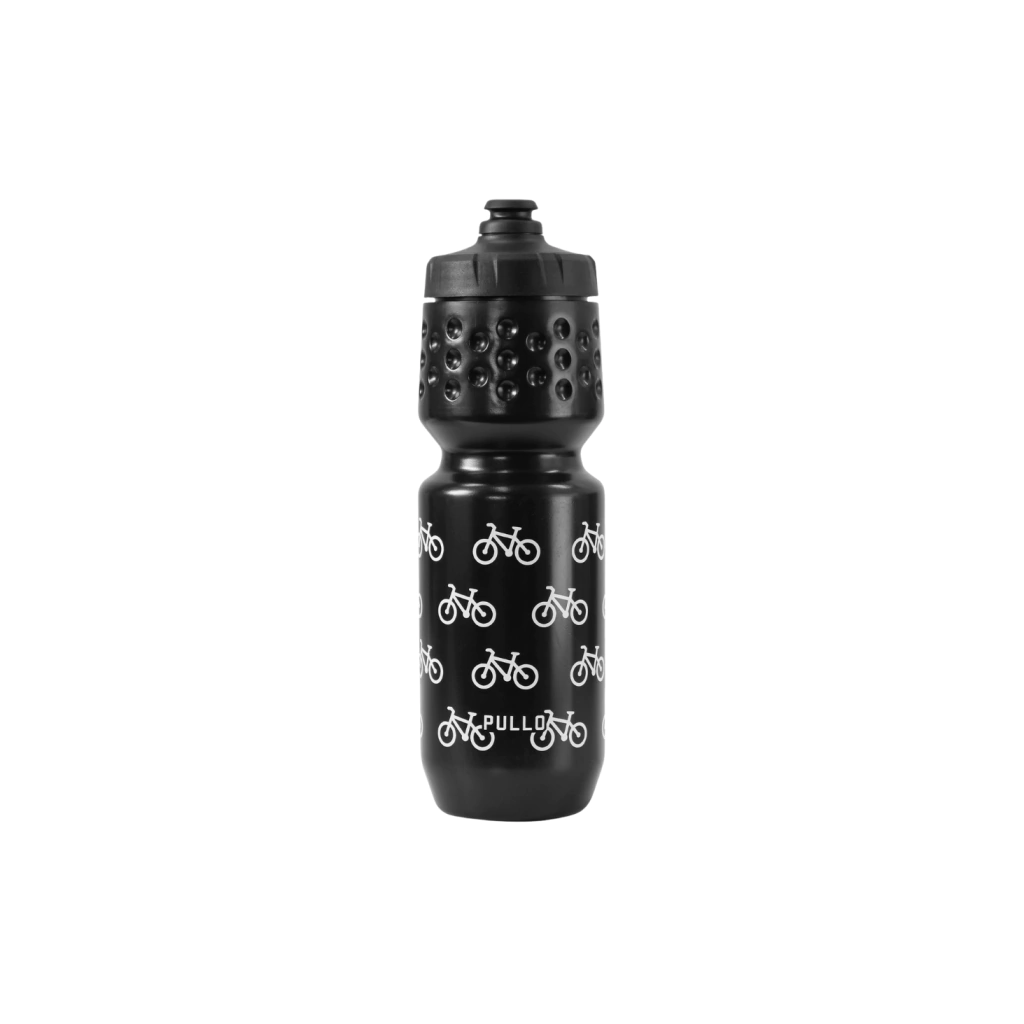 Garrafa Garrafinha Caramanhola Hupi Pullo Bike Preto 750ml