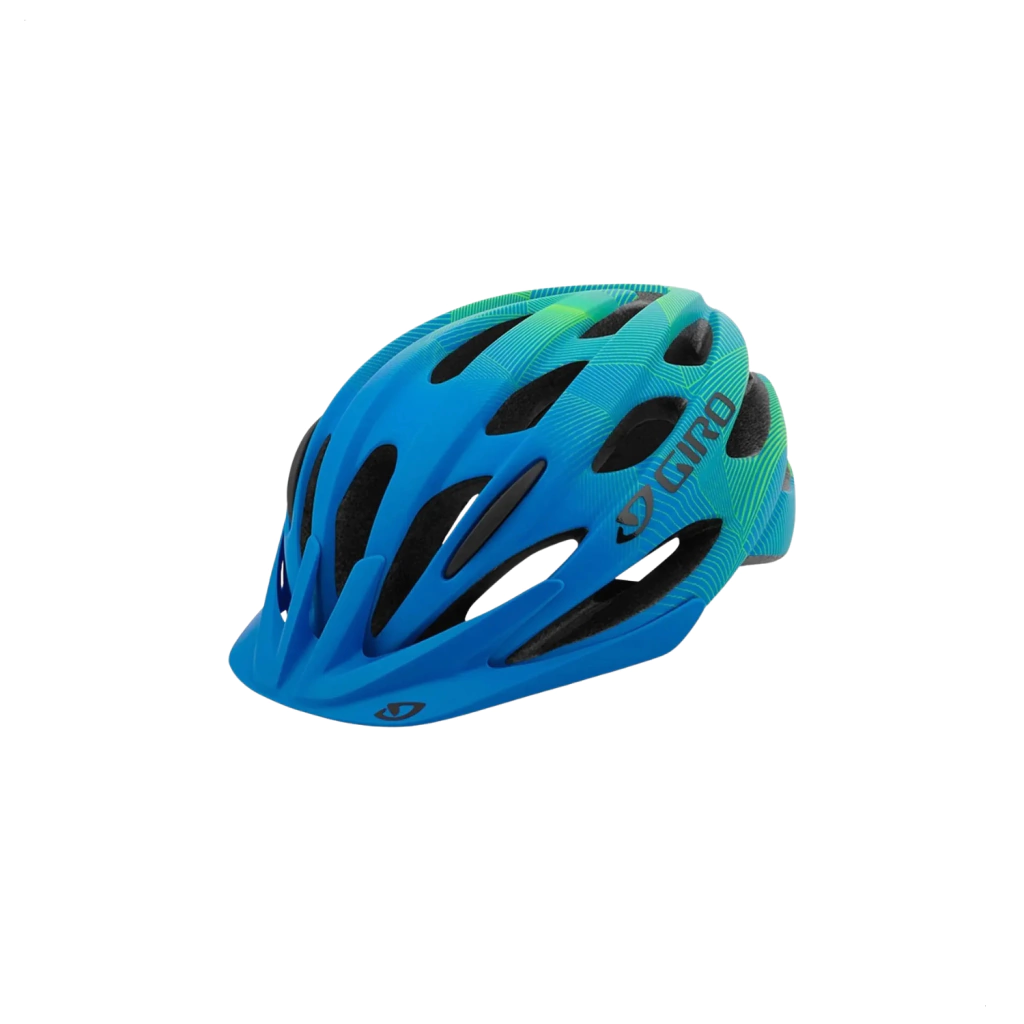 Capacete Ciclismo Giro Raze Azul Verde Tam. Único