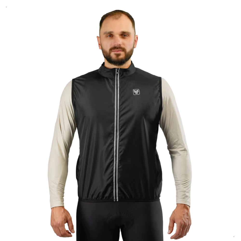 Colete Free Force Corta Vento Masculino Classic Tam. M Preto